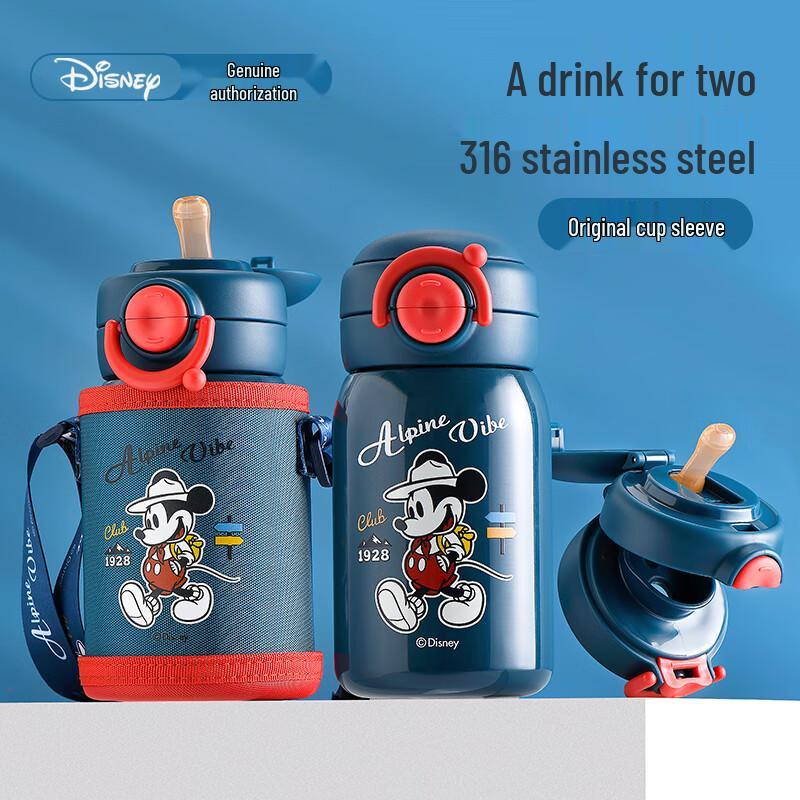 Disney 316 Stainless Steel Dual-Drink Kids Insulated Bottle