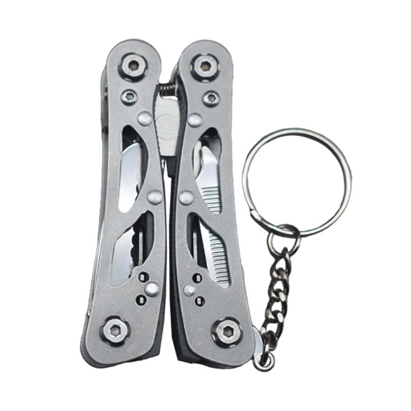 Portable Multifunctional Camping Tool: Folding Mini Pliers