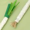 1PC Wooden Sky Liao Scallion Cat Toy Simulated Vegetable Bite resistant Self stimulating Grinding Teeth Teasing Cat Pet Supplies