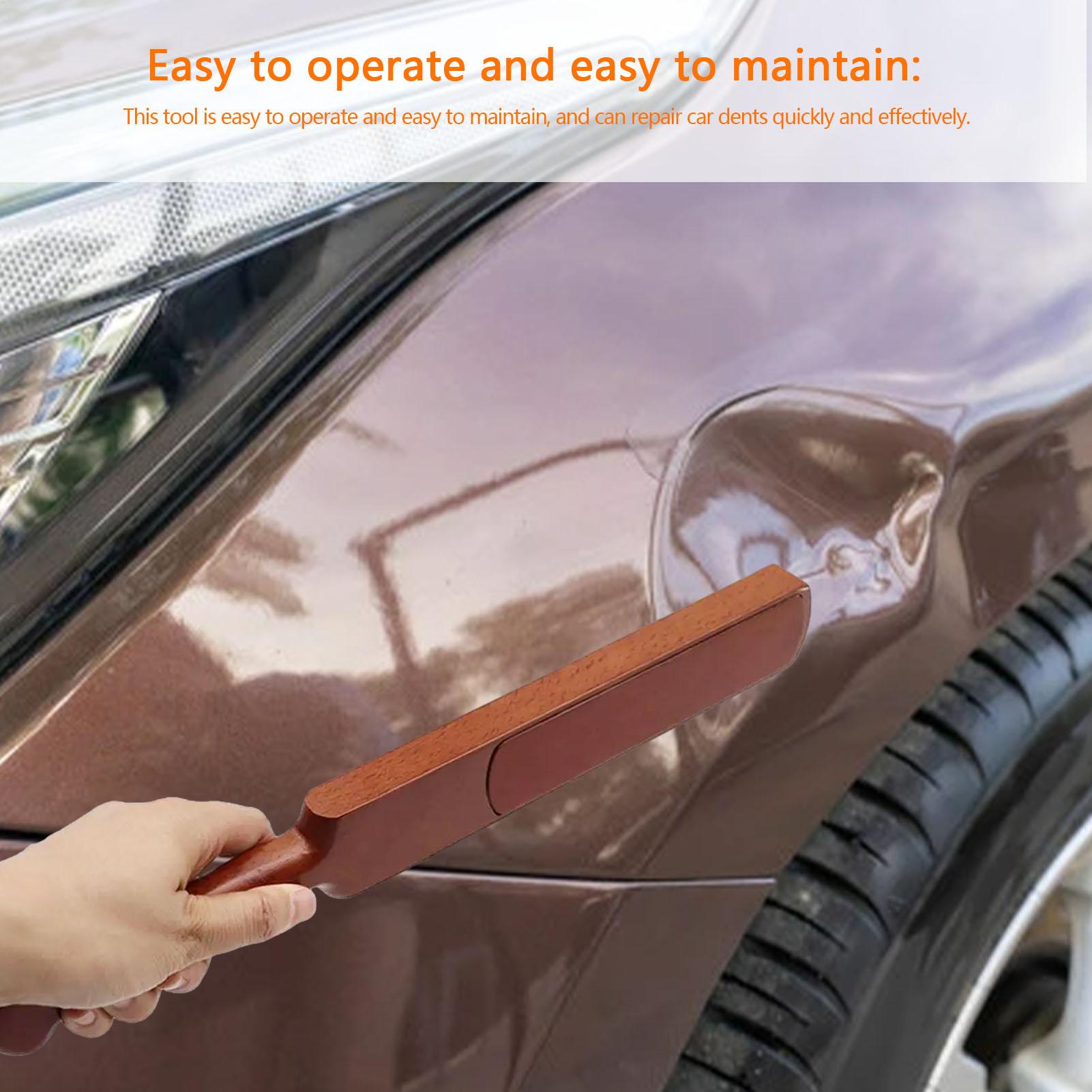 Dent Repair Tools Wooden Comfortable Hammer With Grip Body Repair Dent Removal Tools For Mechanics Truck ATV Motorcycle Boat CN