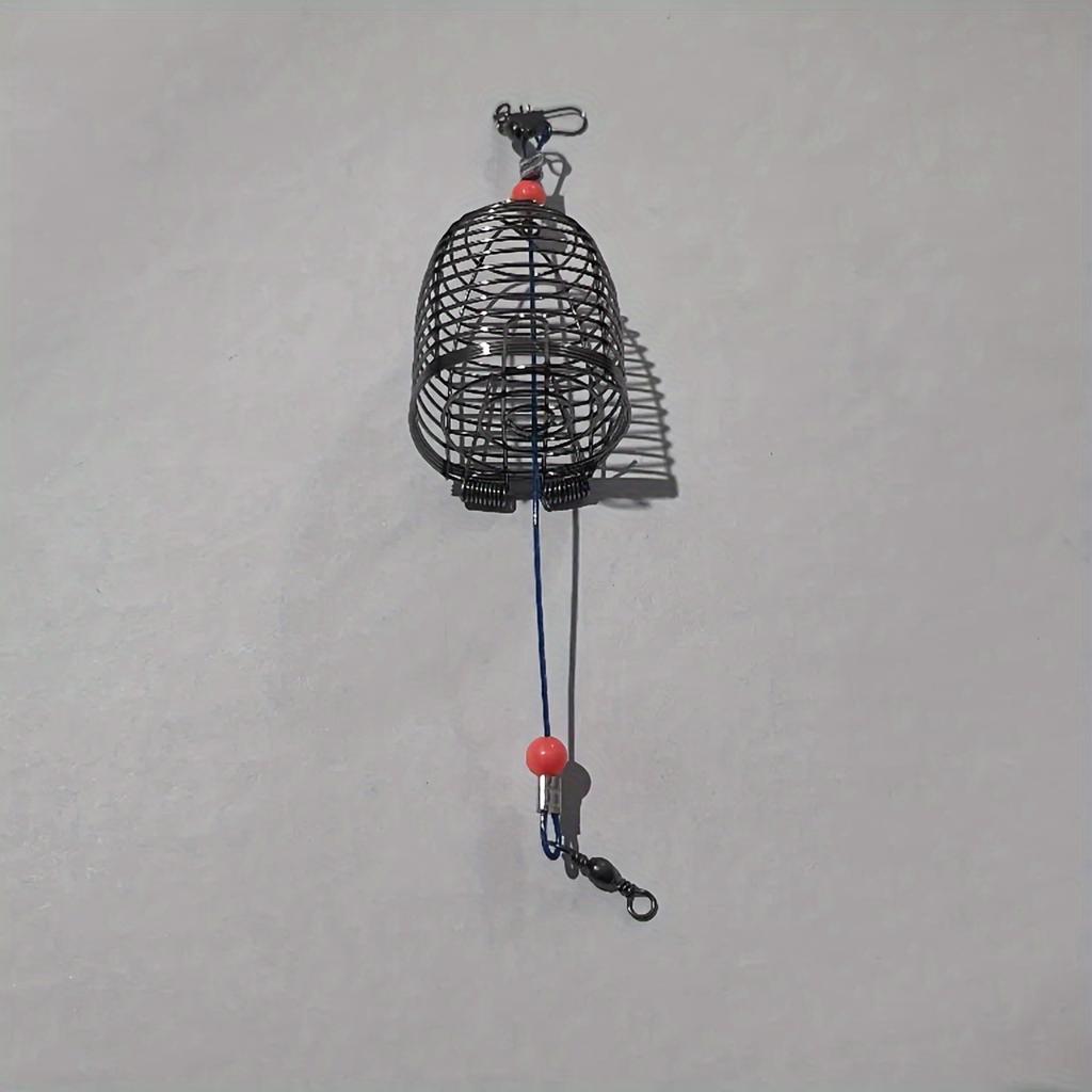 FTK Nesting Device, Nesting Cage, Bait Cage, Bait Cage, Stainless Steel Metal, Fishing Bait Cage, Fishing Gear Accessories