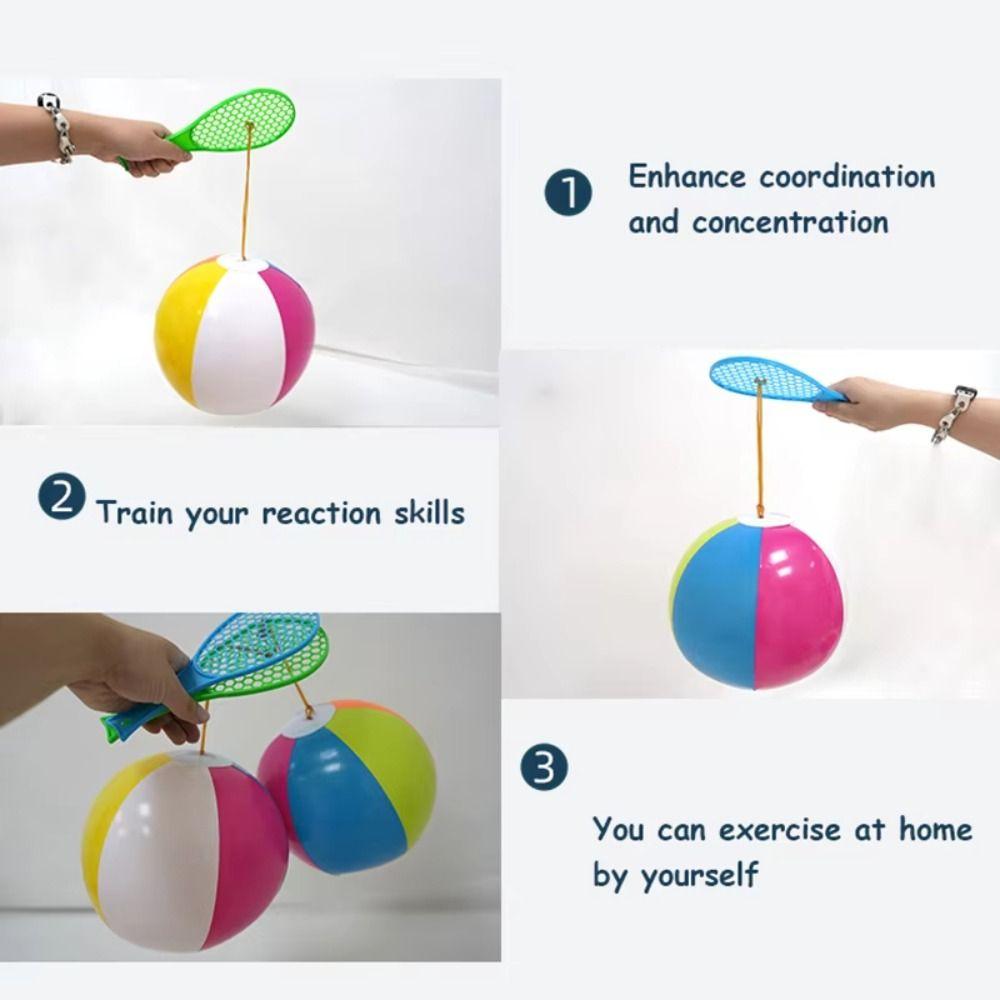 Interactive Inflatable Pat Ball Reaction Training Inflatable Balloons Toys Boys Girls