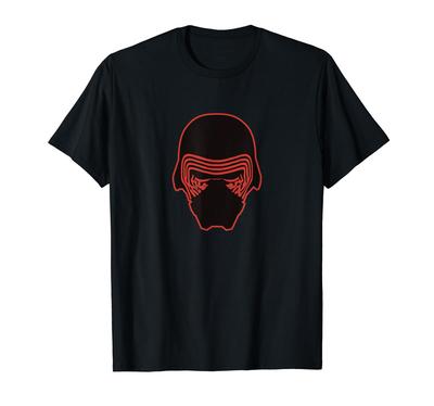 The Force Awakens Kylo Ren Shadow Chest Poster T-Shirt