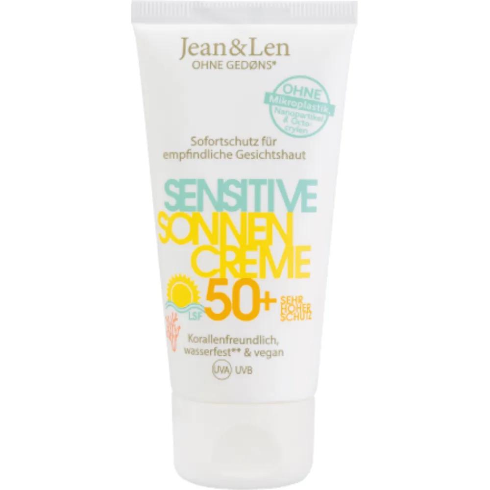 Jean&Len Sensitive Facial Sun Cream SPF50+ 50ml