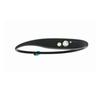 Japanese KNOG Quokka 80 USB Silicone Band Black [Official Product] Headlamp, Lumens, Waterproof, Rechargeable, Lightweight, Skin-Friendly (30-70cm),