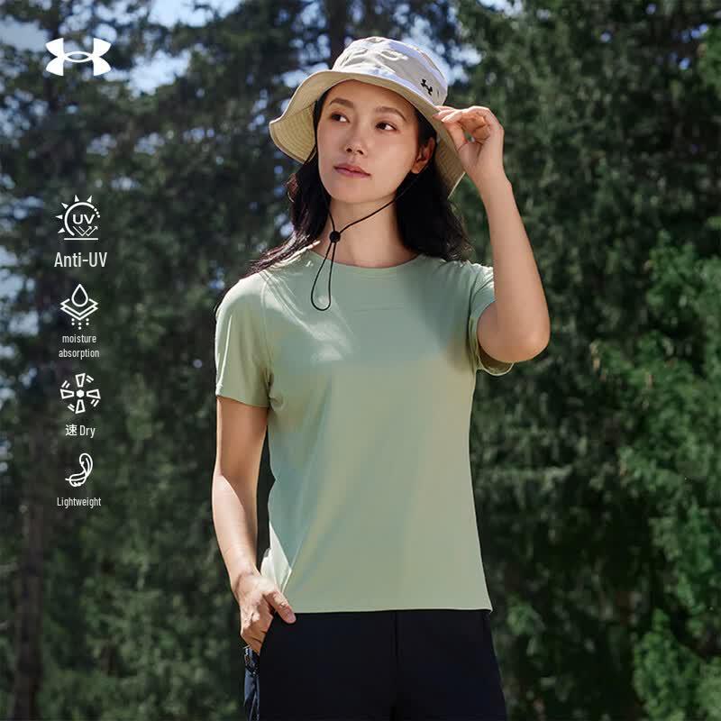 Under Armour Women s Outdoor Quick-Dry Short Sleeve T-Shirt L