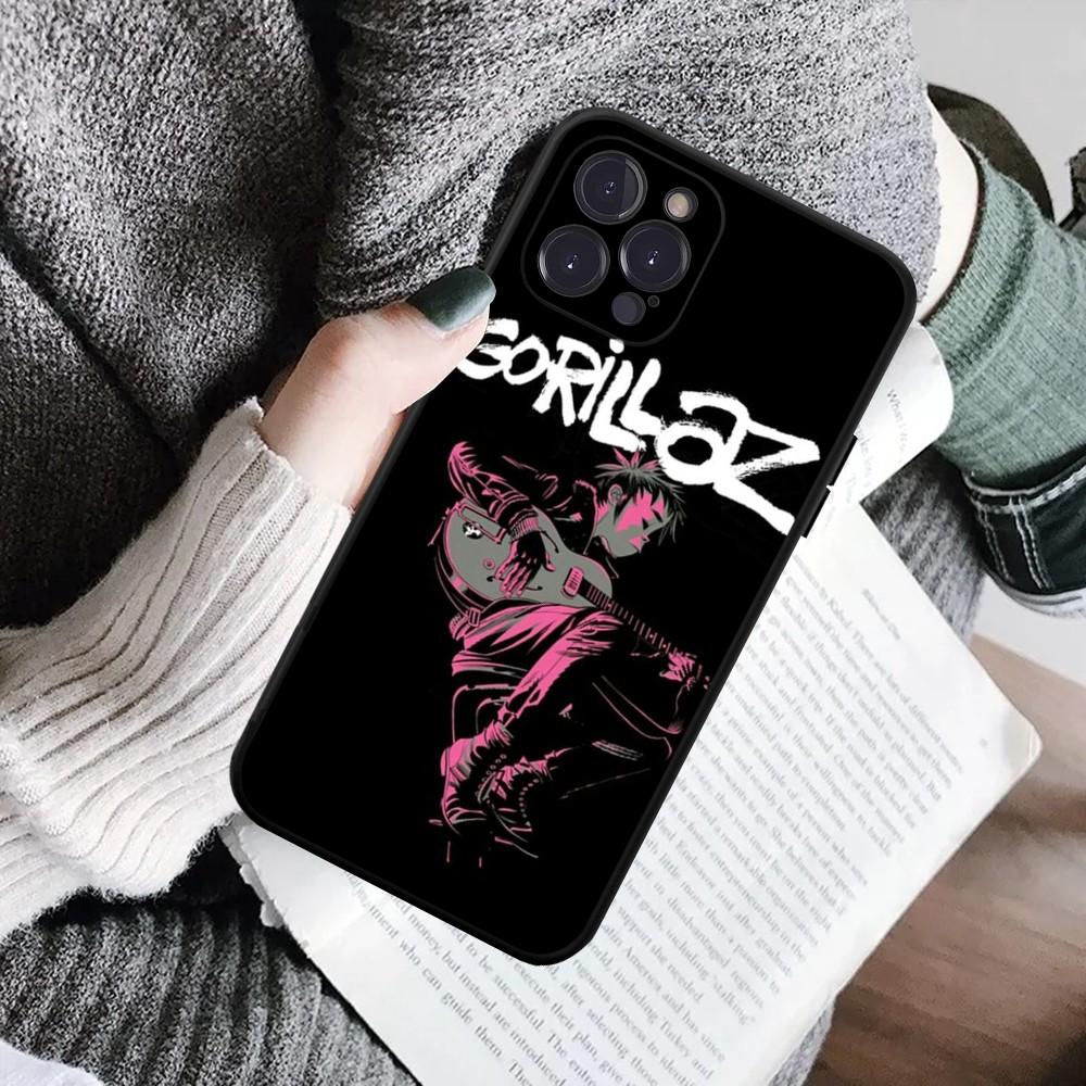 Anime G-Gorillaz Phone Case For IPhone 16 15 8 7 6 6S Plus X SE XR XS 14 11 12 13 Mini Pro Max Mobile Case