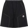Logo Pocket Straight Leg Casual Shorts Men Shorts L10912B00016597LQ999