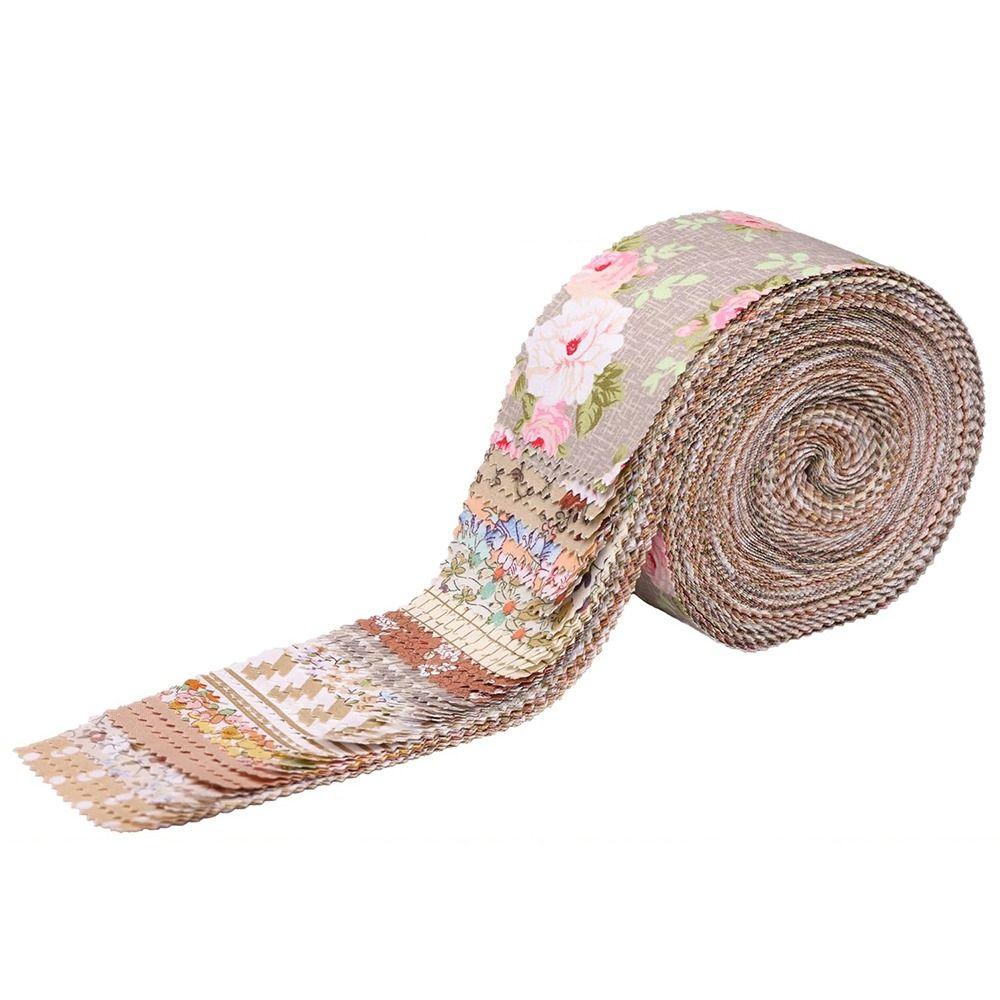42 Sheets Vintage Floral Precuts Fabric Jelly Rolls Creative Patchwork Fabrics  Home Decor