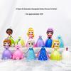 Princess Dress-Up Doll Set with Changeable Clothes, Frozen Theme, Perfect Birthday Gift for Little Girls