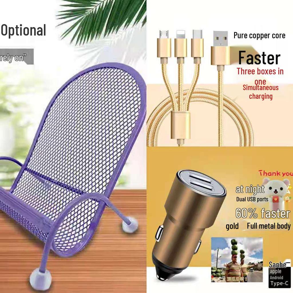 Universeller Desktop Handyhalter Ständer - Erhältlich in Rosarot, Schwarz, Himmelblau, Silber und Grün