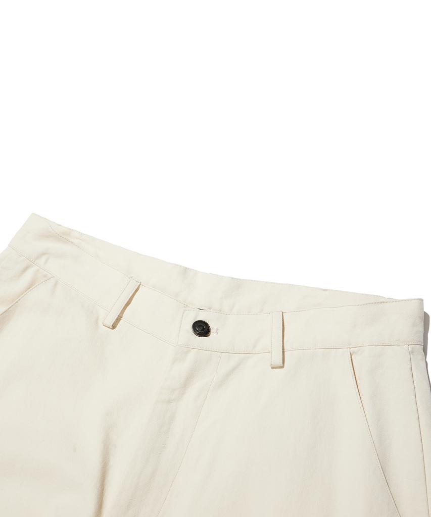 BROWNBREATH Tag Work Pants - Ivory