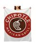 Contemporary Chipotle Mexican Grill Glass-Front Alkoven Display Throw Blanket Plaid Hairy Fashion Sofas Blankets