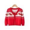Kinder Neue Weihnachts-Pullover Mädchen Rentier Strickjacken Jungen Herbst/Winter Mäntel Kinderbekleidung