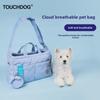 Touchdog Large Pet Backpack for Cats and Dogs - Portable Carrier for Outings
