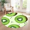Fruit Round Office Rug Perfect for Balcony Study room Foyer Game Room Antislip Round Carpet Anime Office Decor Perfect Gift for Friends Family