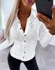 2023 Autumn Bestseller: Sexy V-Neck Print Women's Blouse