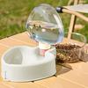 Portable Pet Water Bottle Foldable Dog Water Bottle Leak-Proof Dog Water Dispenser with Bowl for Hiking Outdoor Walking Camping Travel Use