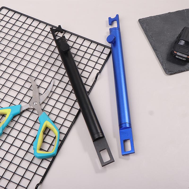 מוט תמיכה להברקת רכב מוט תמיכה אלומיניום נשלף מוט קיבוע לדלת רכב מוט תמיכה מתארך מתכוונן לאוטו