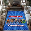 Roblox 464 Customize Text Carpet Perfect for Balcony Dining Room Entryway Kitchen Anti-slip Rug Decorate Offices Spiritual Gift