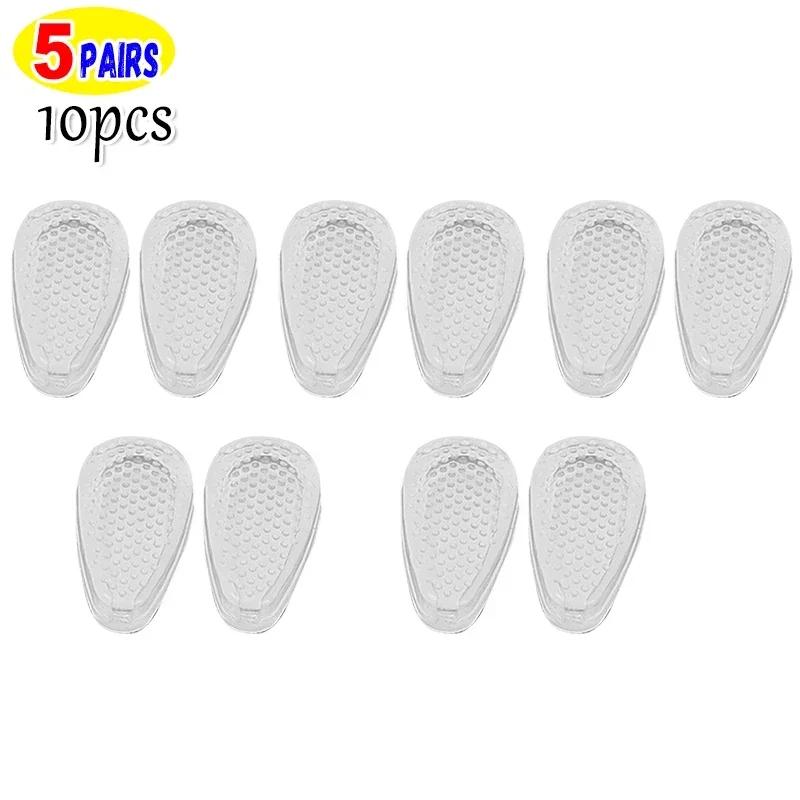 Silicone Glasses Nose Pads Soft Non Slip Air Cushion Nose Holder Transparent Invisible Self Adhesive Sticker Eyewear Accessories