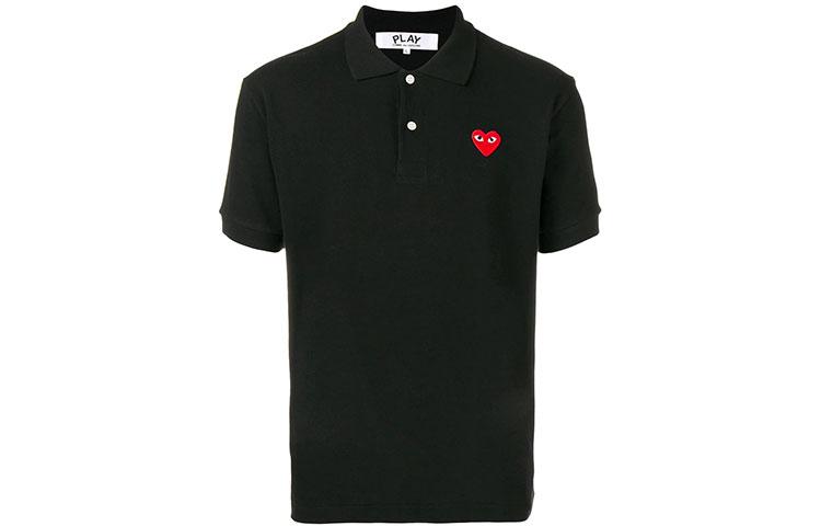 

Cdg Play heart-patch polo shirt P1T006-1 M