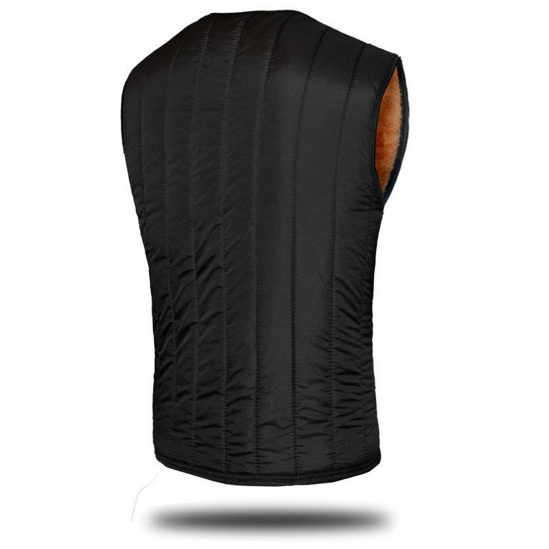 2023 Autumn/Winter New Large Chest Girth Strong Man Men's Vest Plush Casual Sweetheart Shoulder Large Horse Jacket Men's Warm Tank Top Men's Vest
