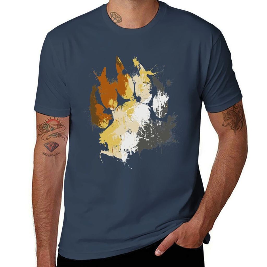 Gay Bear Pride Tshirt Labor Work Casual Tshirt