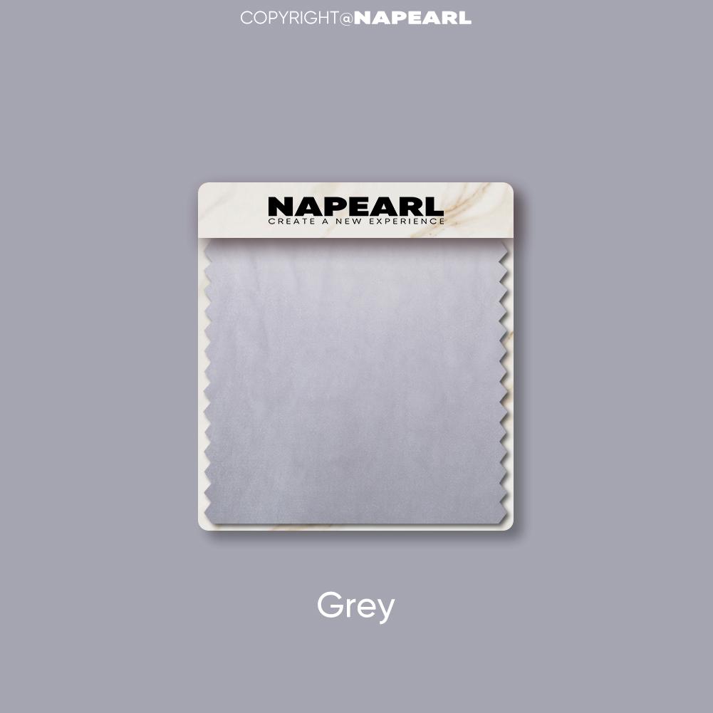 

Набор прозрачных занавесок NAPEARL 10-20% с градиентным принтом и кистями для декора окон гостиной, спальни W132cm x L260cm серый