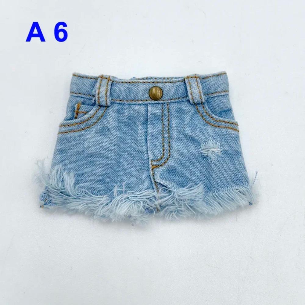 Para Ropa de Muñeca Blythe Pantalones Vaqueros de Campana para Muñecas Ob24 Ob22 Azone Conjunto