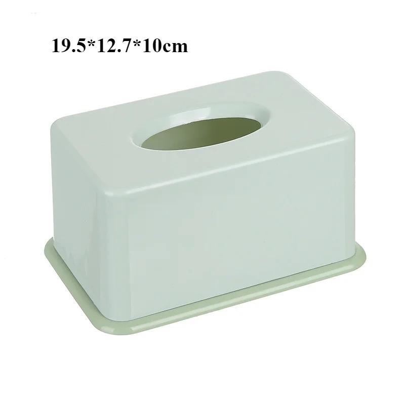 Tissue Box Cover Toilet Paper Box Solid Napkin Holder Case Simple Stylish Tissue Paper Dispenser Home CarOrganizer