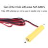 AA + AAA Battery Eliminator Power Supply Cable LR6 LR03 Battery for Radio Electric Toy Clock LED Strip Light Calculator