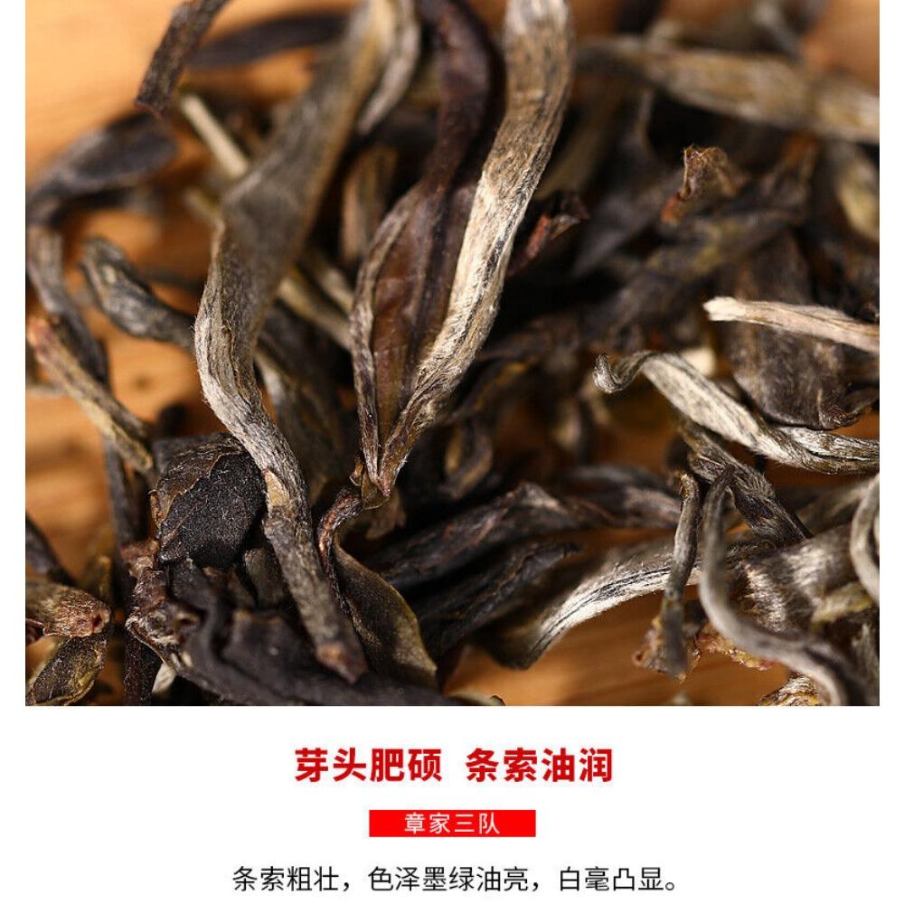 Bulang Berühmter Berggealterter Baum 500g Haiwan Zhang Jia San Dui Puer Tee