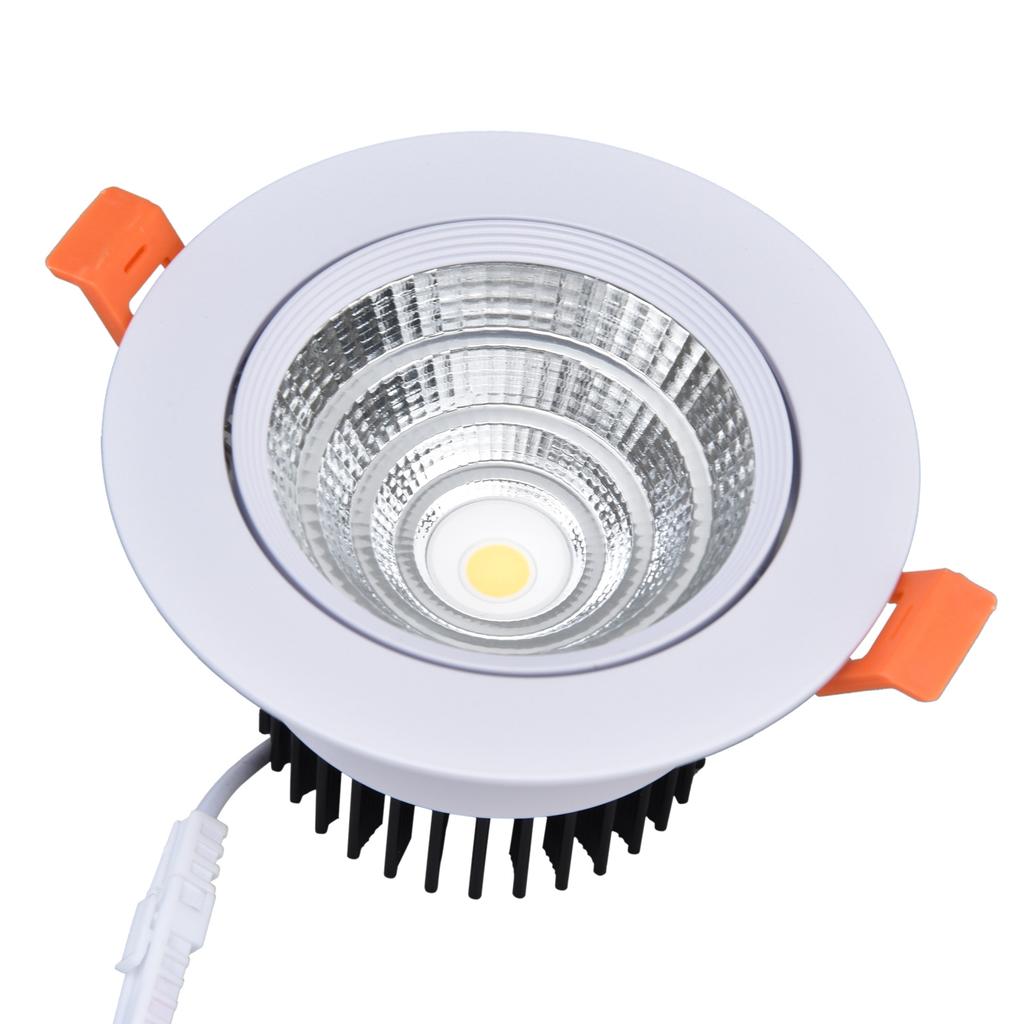 LED Embedded Spotlights Stable Light Good Heat Dissipation Anti Corrosion Easy to Install LED