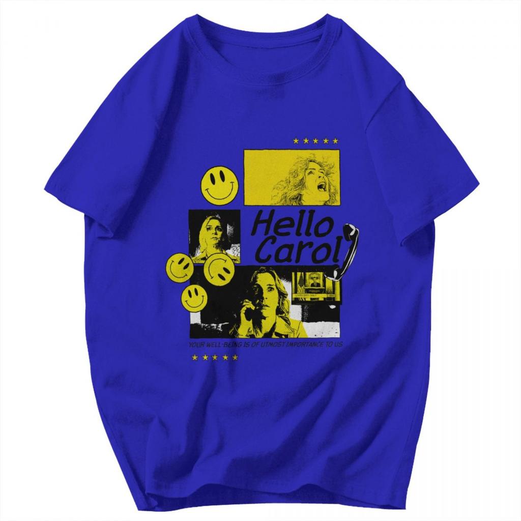 Men T Shirt Pluribus Hello Carol Gifts Y2K Graphic Short Sleeve Unisex Tops T Shirts