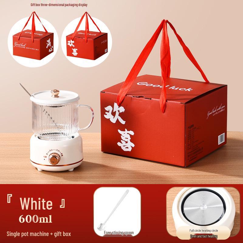 Yueerde Multi-Function Electric Heating Cup - Mini Tea & Health Pot for Office