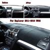 For Ford Explorer 2011 2012 2013 2014 2015 2016 2017 2018  Auto Dashboard Cover Mat Pad Dash Sunshade Carpet Car Accessories