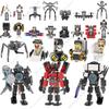 MOOXI Skibidi Toilet Man Figures Sets TvMan Cameraman Speakerman Building Blocks Model MOC Bricks Adults Kids Toys Birthday Gift