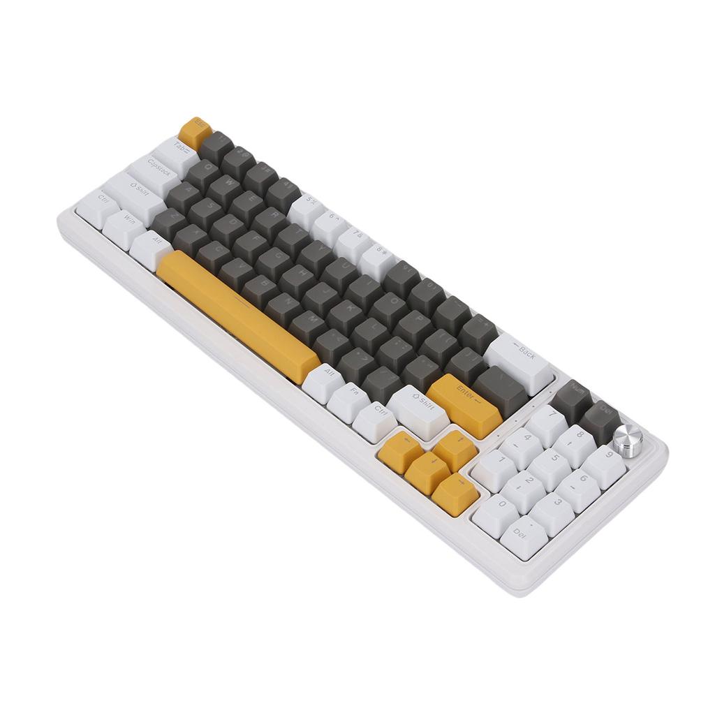 Mechanical Gaming Keyboard 78 Keys RGB Backlit Blue Switch USB Wired Mechanical Keyboard with