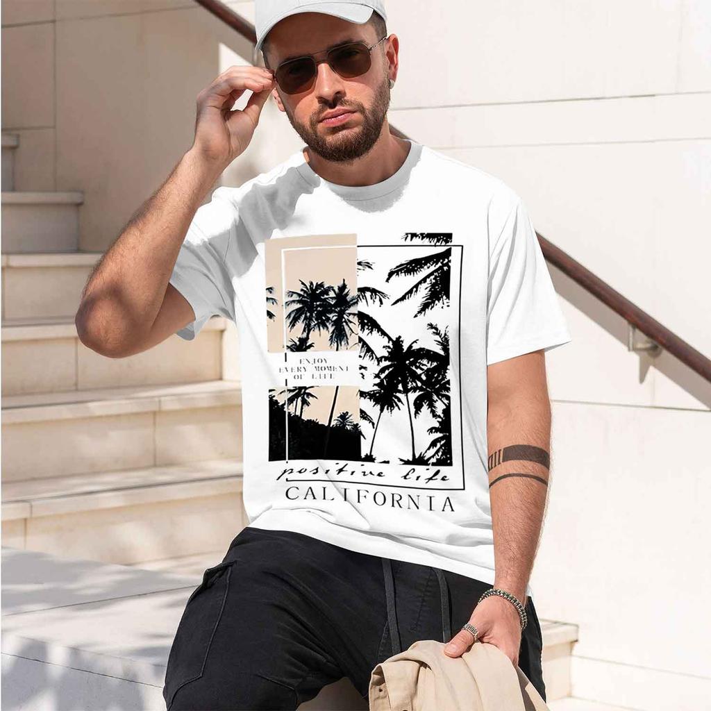 2026 New Model 100 Cotton Unisexs Summer Casual Sports Loose Coon Mechanical Print Comfortable And Breathable Round Neck Sleeveles