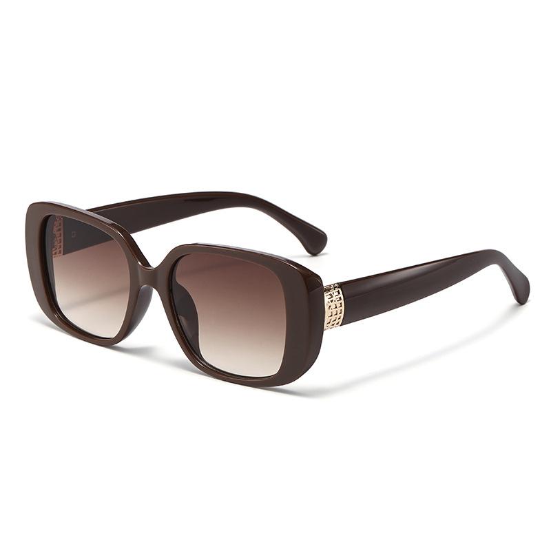 

Simple Men s and Women s Style, Fashionable and Versatile Uv-protective Sunglasses9029 кавовий