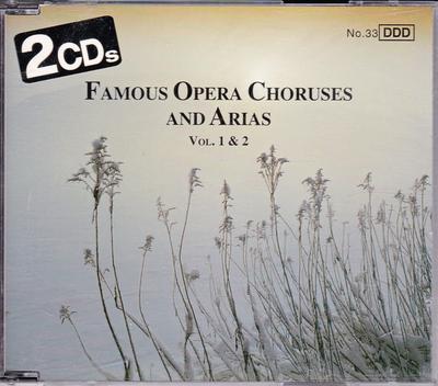 CD VARIOUS - Famous Opera Choruses and Arias (2C 4490822 Pilz 1990 Japan Classical Used