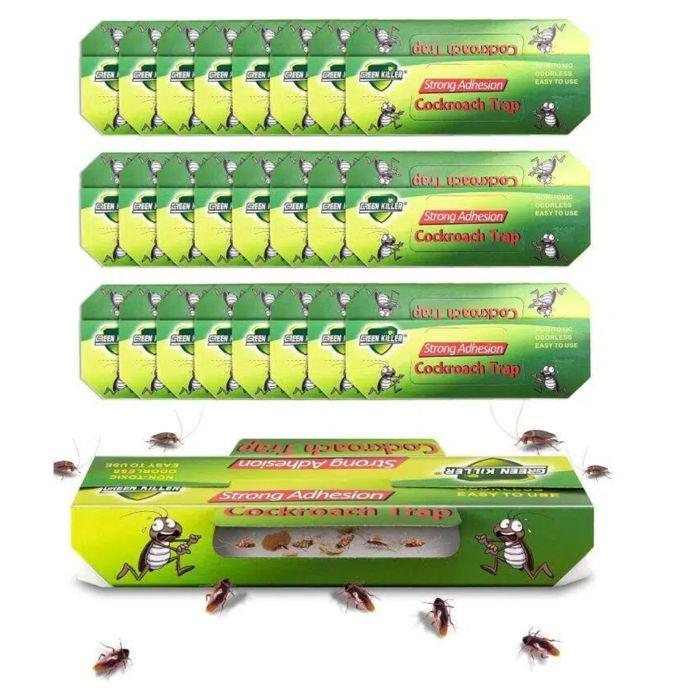 20 Pièces Pièges à Cafards et Blattes Collant Piège Anti Cafard Non Toxique Attrape-Cafards Collant Efficace pour Maison Cuisine