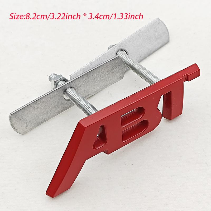 3D Metal Logo ABT Emblem Car Trunk Front Grille Badge For T6 S5 RS7 C8 Q8 RS6 SQ5 Q5 Q7 RS4 A3 8V A6 ABT Sticker Accessories