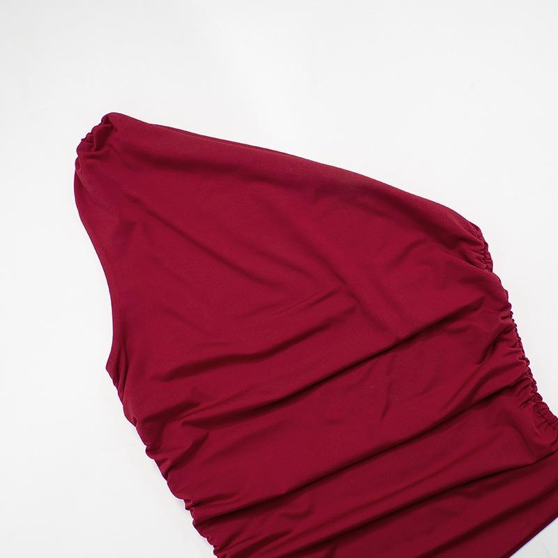 Women S Sexy Off Shoulder Ruched Tight Camisole Top Wearable Inner Outer