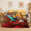 Classic Z-Zelda Cartoon Games Soft Flannel Throw Blanket,Cozy Blanket for Bed,Couch,Sofa,Bedroom,Living Room,Picnic Kids Camping
