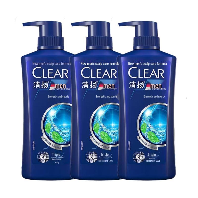 Clear Men's Vitality Sports Anti-Dandruff Shampoo