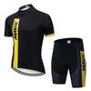 Men's Quick-drying  Road Bike Short-sleeved Overalls Shorts Cycling Equipment  Summer Breathable Cycling Suit Cycling Event Cycling Suit Outdoor