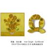 Silk scarf Van Gogh classic oil painting blooming apricot lady new 11cm decorative painting small square scarf scarf