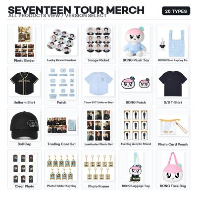 [Pre-order] SEVENTEEN Tour Merch Version Select Official K-POP Goods